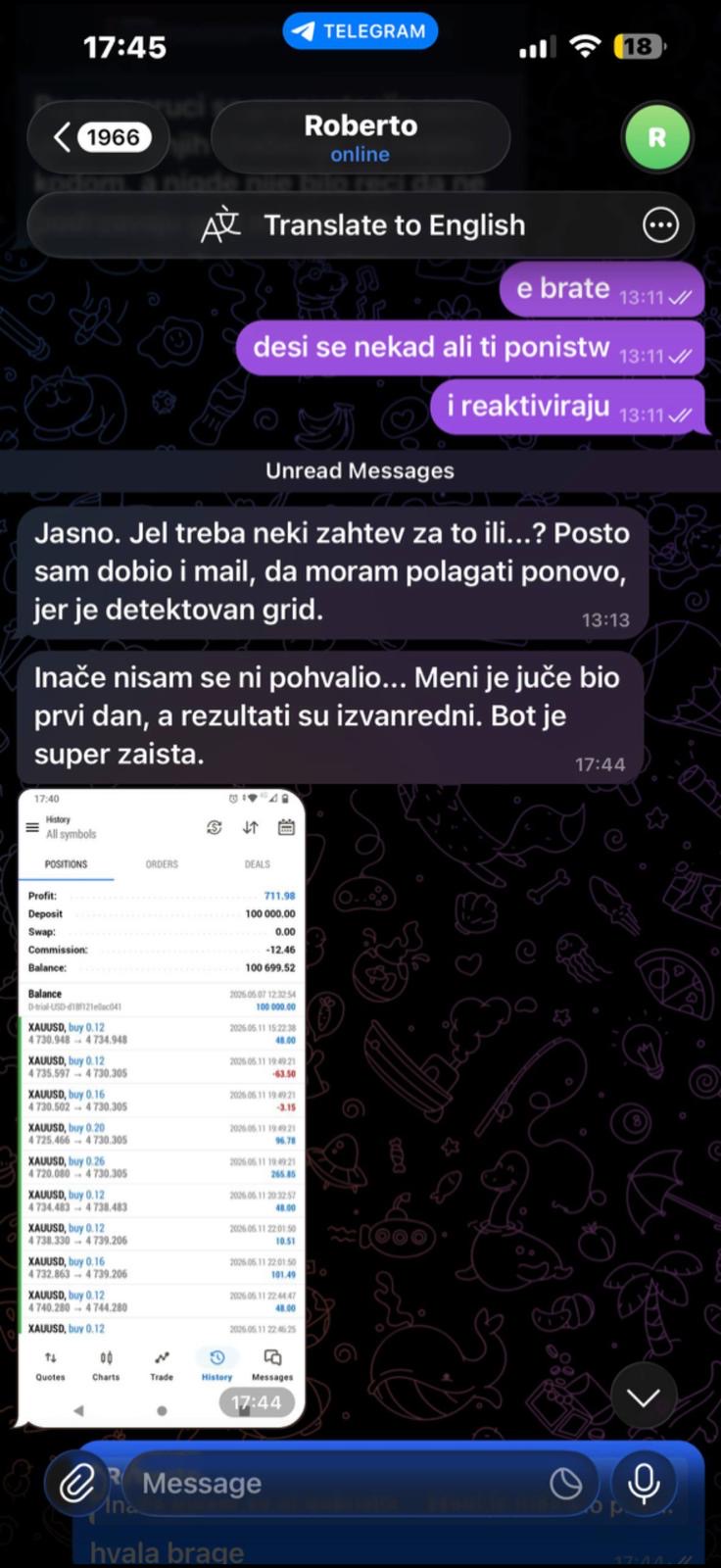 Trader testimonial 5